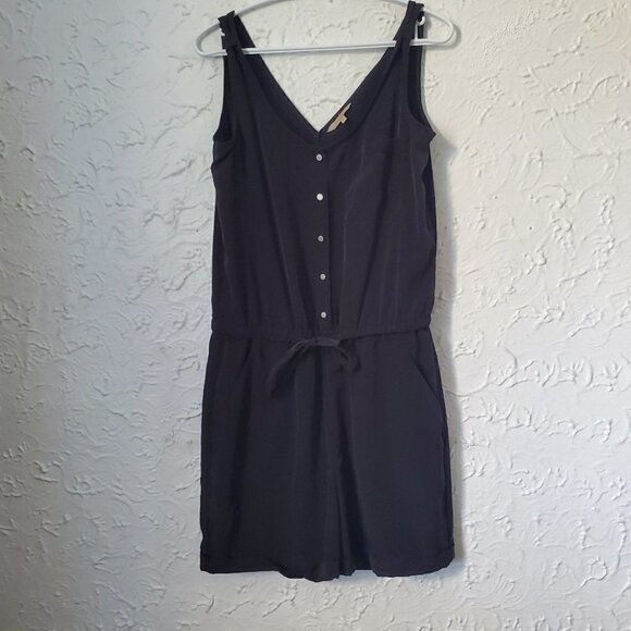 RW&Co Black Sleeveless Romper - Picture 4 of 8